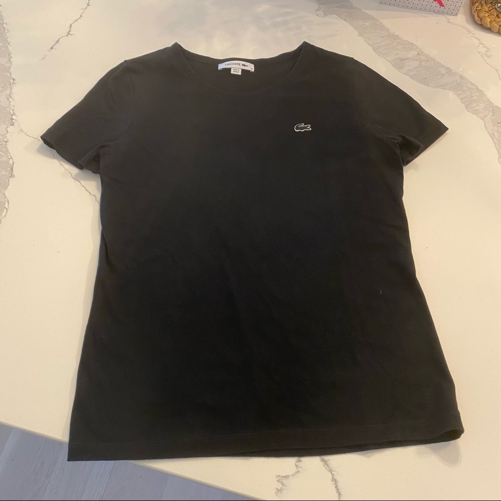 Black Lacoste Tee 🖤 NWOT 3 available